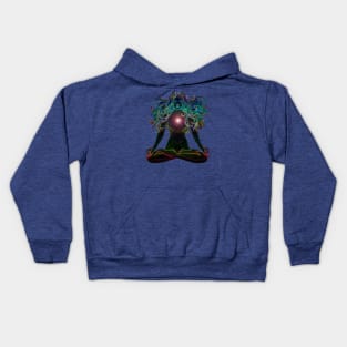 Galaxy Heart Woman Kids Hoodie